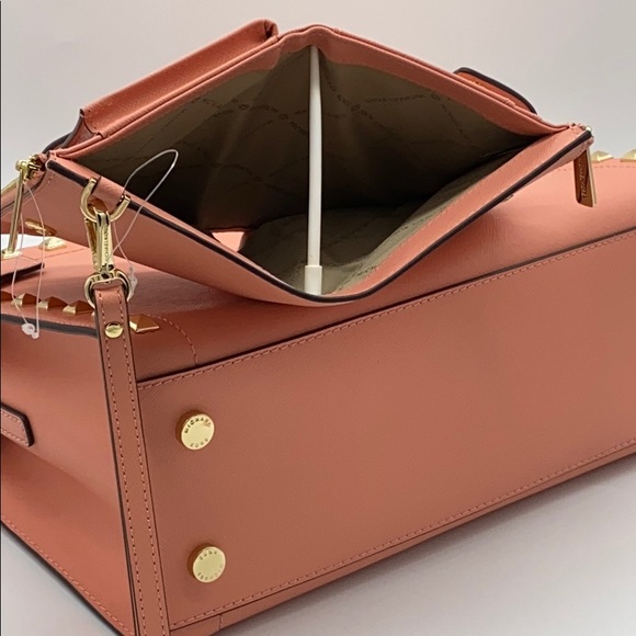 MICHAEL KORS RAYNE MD EW SATCHEL & WRISTLET SET - Picture 16 of 16